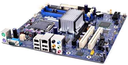 Intel D945PPM Socket 775, Pentium 4, 945 Chipset motherboard, 2PCI, 1
