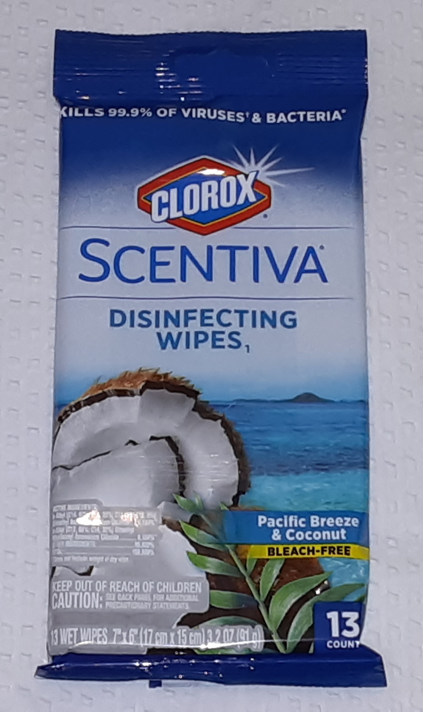 Clorox Disinfecting Wipes 13 Pack -Travel Pack - scentiva 