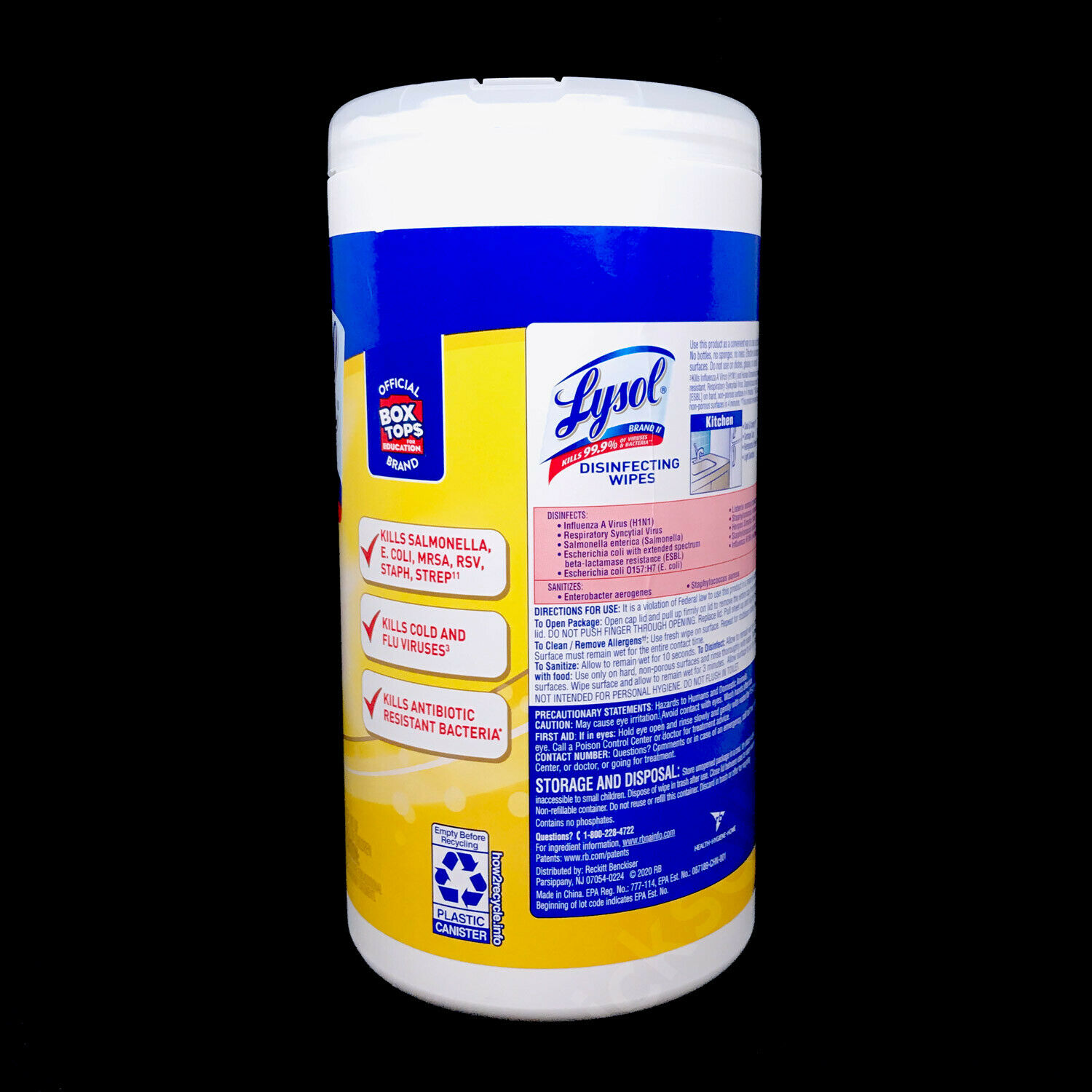 Lysol Disinfecting Wipes 80 count lemon & lime blossom scent