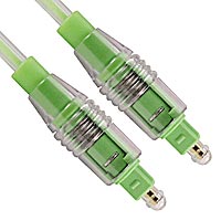 tos link, 5mm, green toslink, computer cables, computer parts, computers