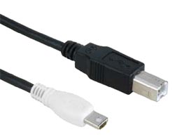 usb cable,  4 pin to b, usb cable 3 feet, usb cable 3', usb cable 2.0, usb 3'