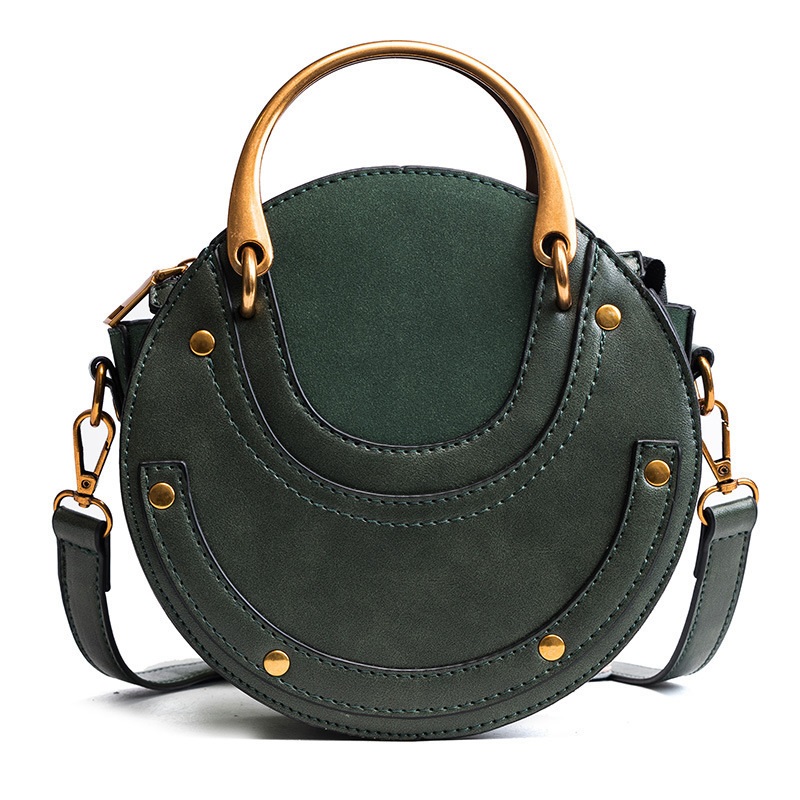 Round Crossbody Shoulder Bag, Elegant, fashionable yet practical handbag