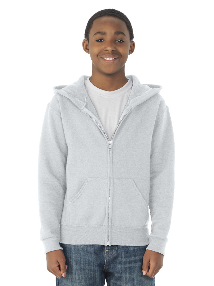 Youth Full Zip Hoodie, Jerzees, full zip hoodie for boys and girls,