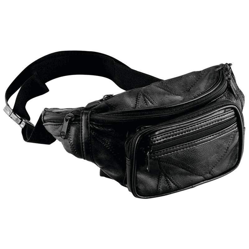 Lambskin Leather Belt Bag, waist bag, fanny pack, travel pouch,