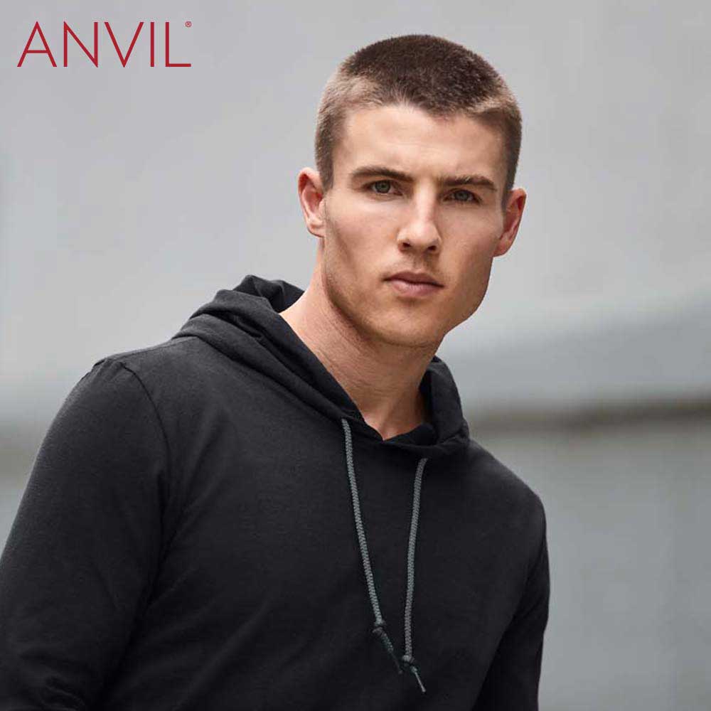 Anvil Adult light hoodie, Hooded Sweatshirt Sizes: Small, Medium, Large,XL,2XL,