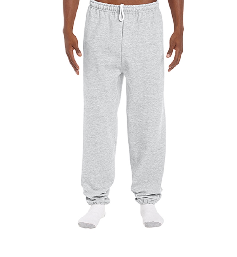 Gildan Adult Sweatpants, ash gray, Sizes: Small, Medium, Large and Extra Large
