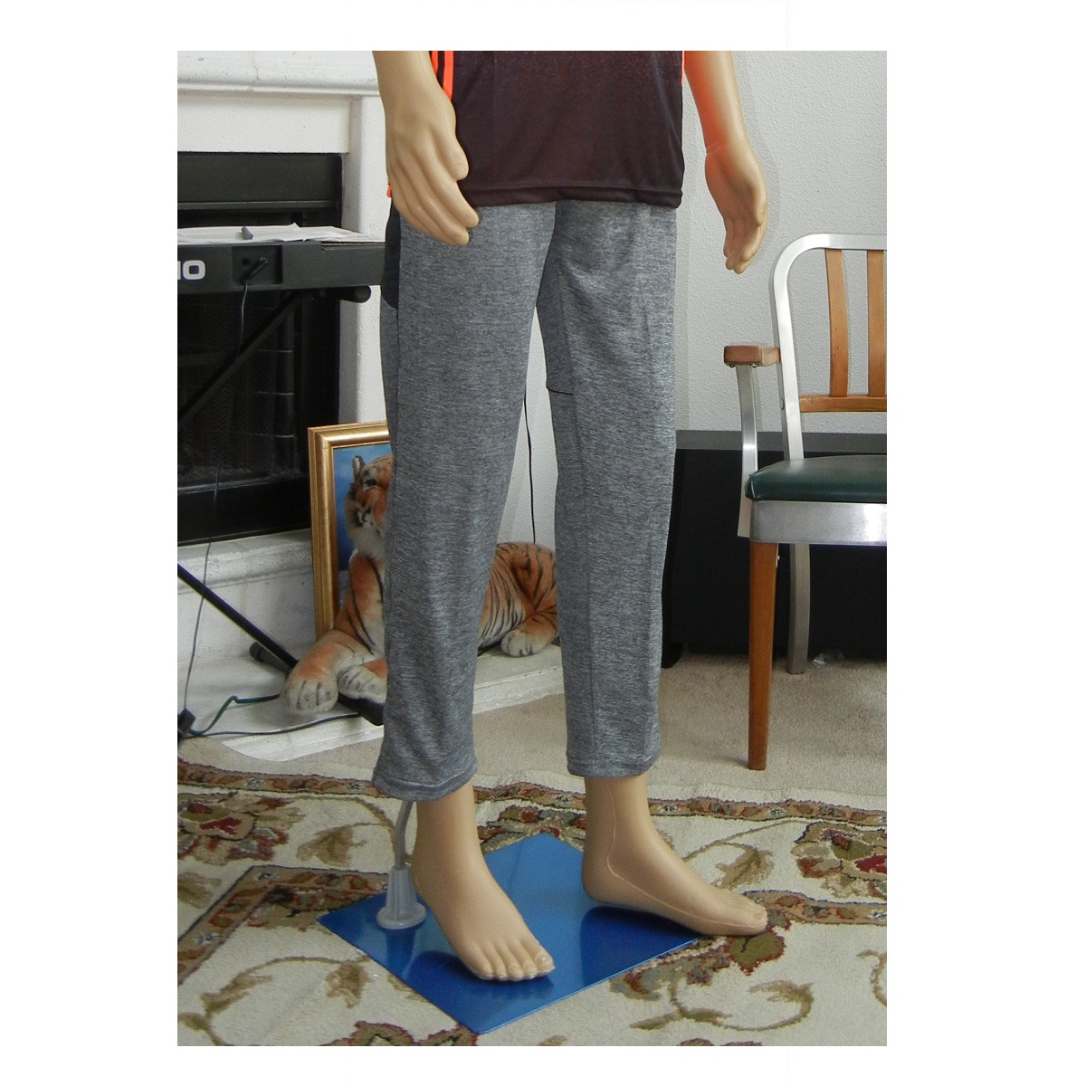 Sweatpants with pockets for men, men's joggers, pocketed, gray pants, casual pants,