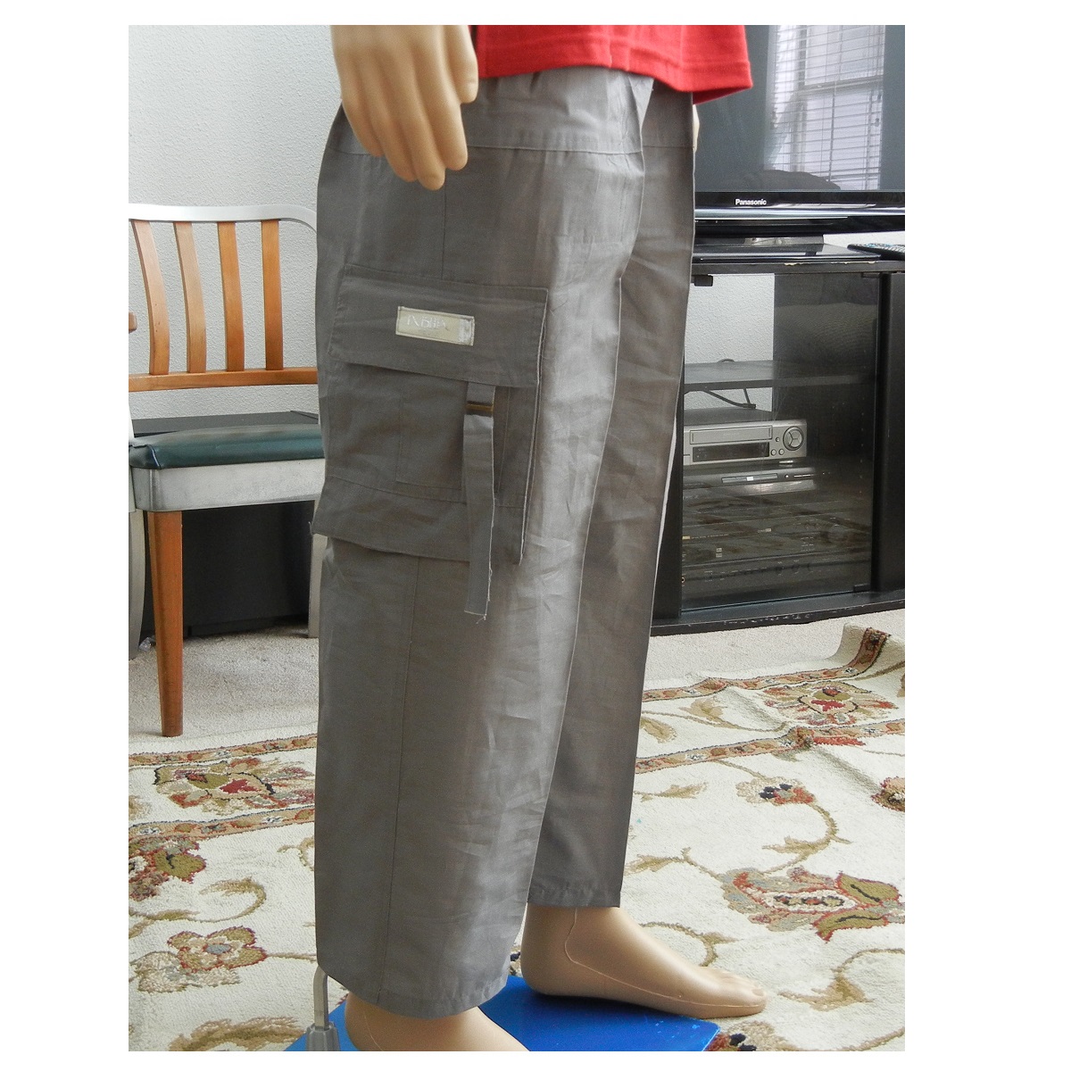 streetwear for men, Casual Light Cotton Pants for Men,gray pants,