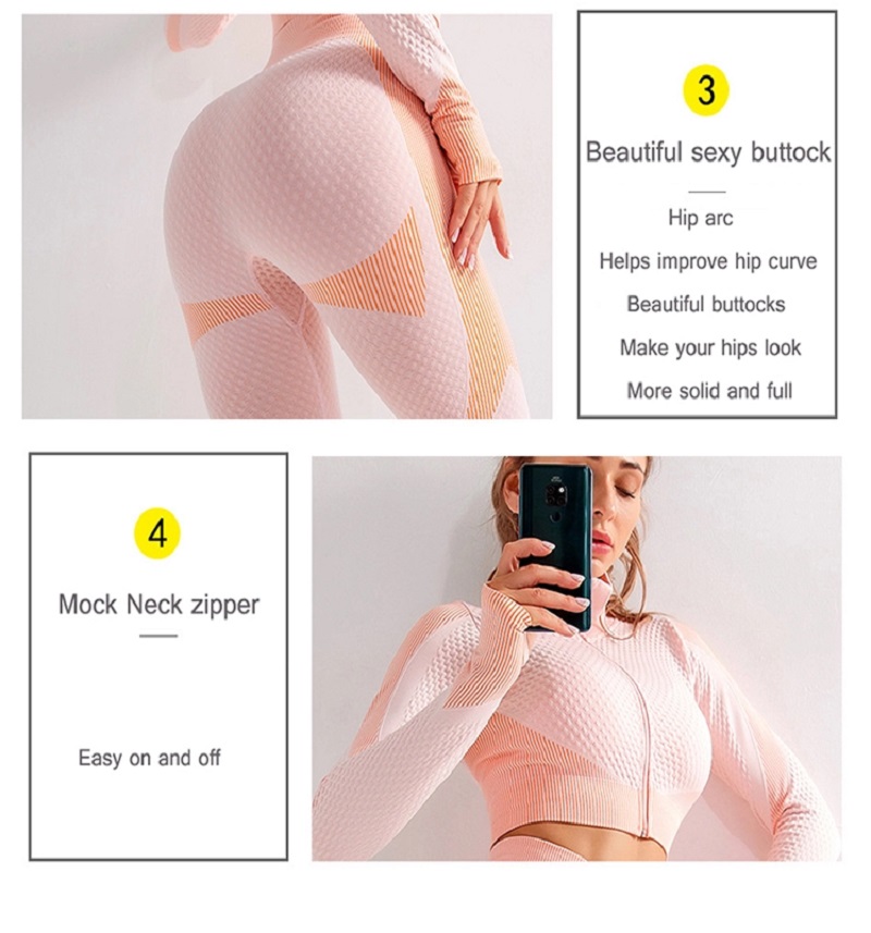 High Waist 3 piece activewear set, matching yoga pants, zip top, sports bra, stretchy, fit to form leggings, high rise, high waist,