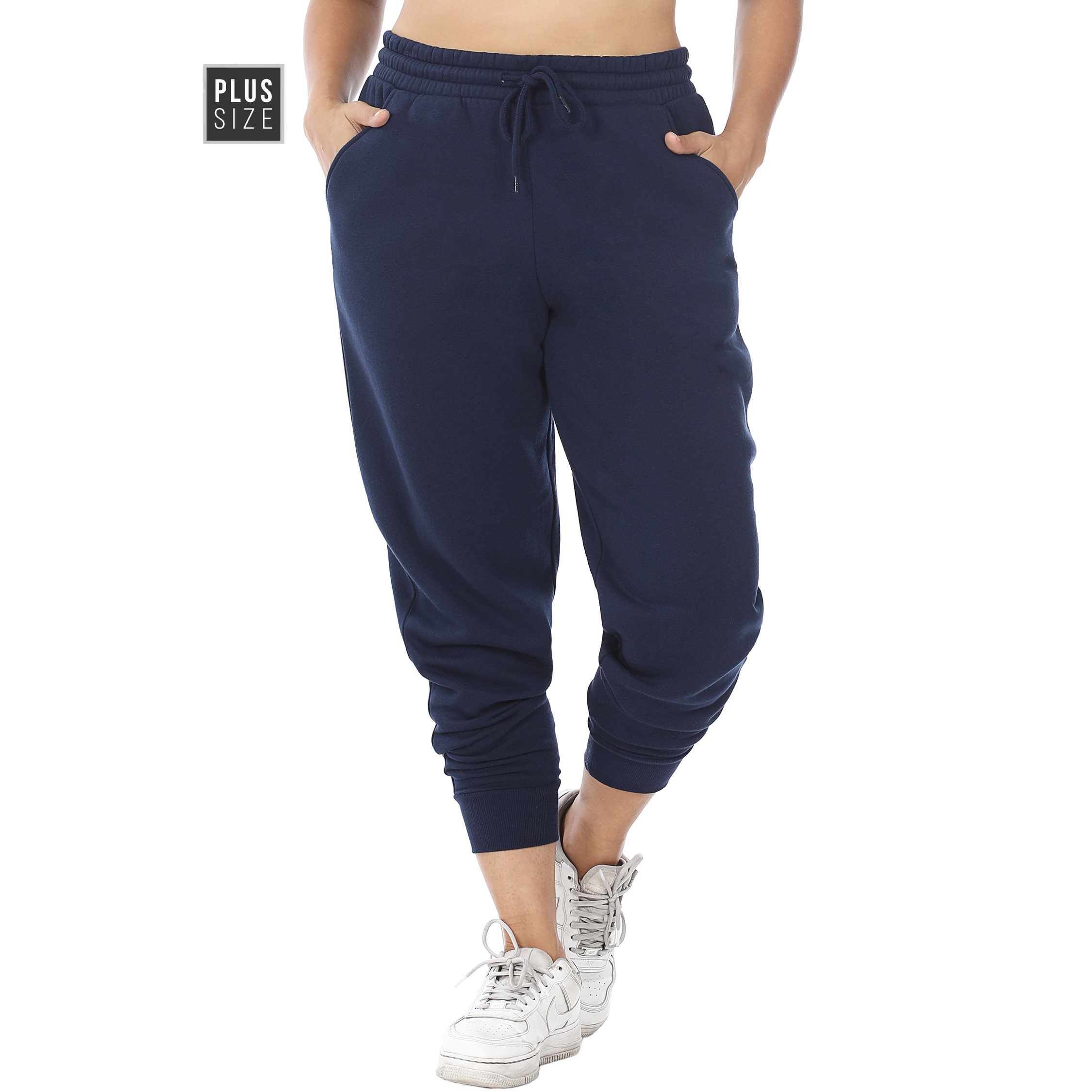 Women's Plus Size Sweatpants Joggers - Workout Pants Loose Fit Relaxed ...