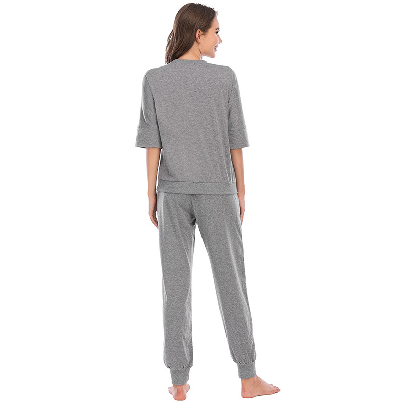 Ladies Pajama Set Casual wear Matching top and bottom loungewear sleepwear