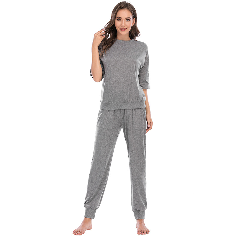 Ladies Pajama Set Casual wear Matching top and bottom loungewear sleepwear