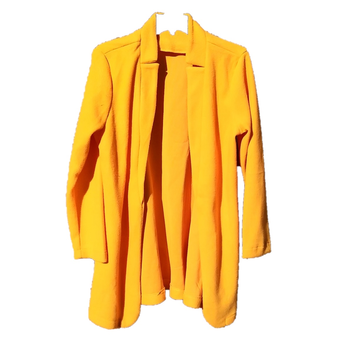 Women's Designer Coat Fashion Coat For an urban up and about town look. Mustard thigh length coat