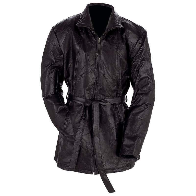 Genuine Leather Jacket - Half Coat for women, Black Leather Coat for women