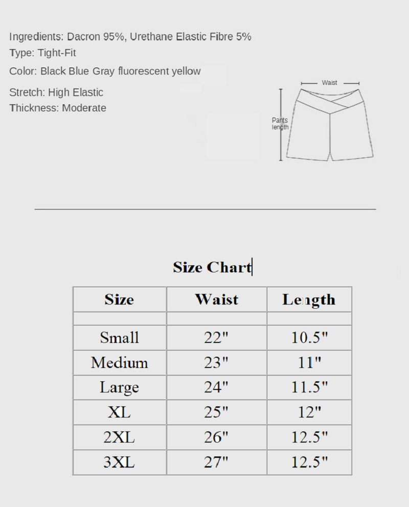 CrossOver V-Shaped Waistband Shorts with Side String, Cross Wrap V-Shaped Waistband, Overlap waist textured shorts
