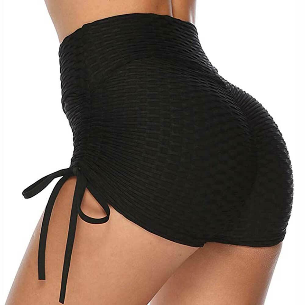 High Rise Ruched Yoga Shorts, Push-up and butt-lifting design, sexy high cut,Sexy Shorts Short Shorts