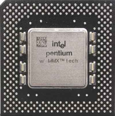 Intel Pentium 266 MMX CPU FV80503266 SL2Z4/1.9V  