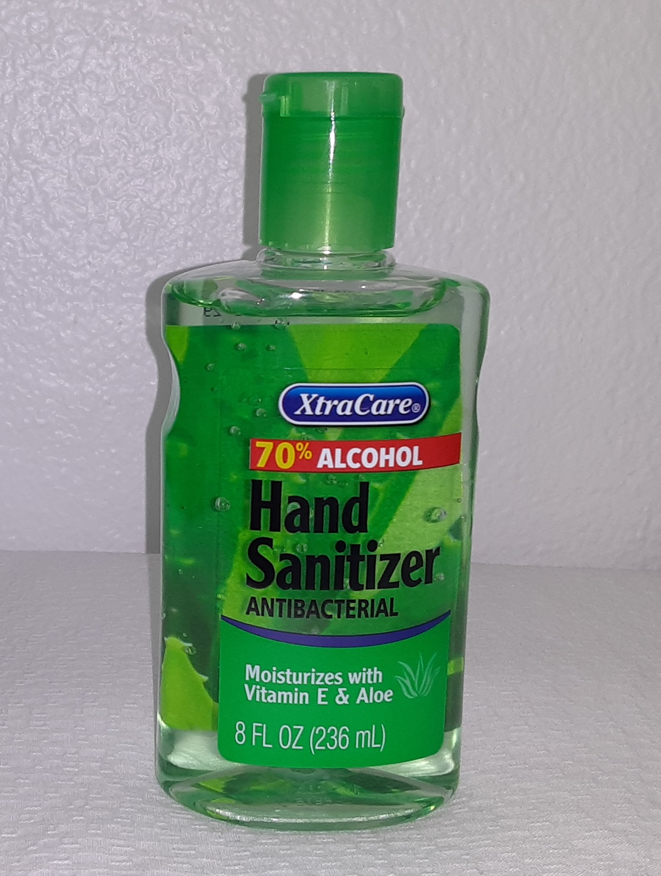 XtraCare Hand Sanitizer Gel 8fl oz - 70% Alcohol - Antibacterial - Moisturizes with Vitamin E and Aloe
