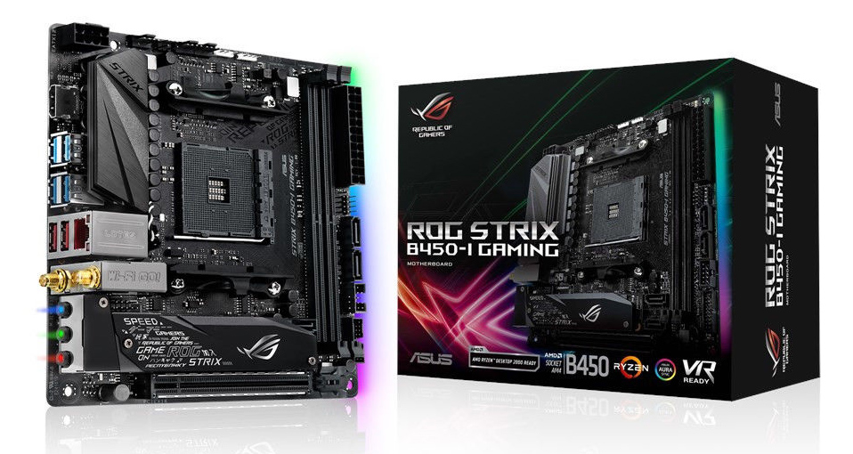 Asus ROG Strix B450-I Gaming AMD B450 AM4 motherboard