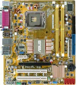 Asus P5KPL-CM  Motherboard, Supports Intel&reg; Core2   Quad / Extreme / Core2 Duo / Pentium&reg; Extreme / Pentium&reg; D / Pentium&reg; 4 / Celeron&reg; D  processor in the Socket LGA 775, Intel&reg; G31 chipset, 1 x PCI Express x16, 1 x PCIe x1, 2 x 32-bit  PCI, DDR2, LAN, USB, IDE, SATA2, Video, Audio, SPDIF, Micro-ATX Form Factor