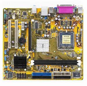 ASUS P5RD2-VM Motherboard Socket 775,PentiumD,Pentium 4,Celeron.ATI Radeon Xpress 200 chipset,2 PCI,2 PCI Express,DDR2,Onboard Audio,Video,Lan,IDE,SATA,Micro ATX Form FActor