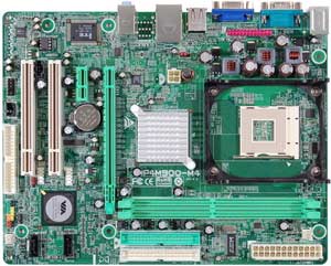Biostar P4M900-M4 Motherboard, Chipset VIA P4M900 / VT8237A, Intel Pentium 4/Celeron D Processor support socket 478, Support DDR2 533/667 MHz Up to 4GB Memory, 1 PCI-E x1, 1 PCI-E x16, 2 PCI, Video, Audio, Lan IDE, SATA, RAID, Micro ATX 
