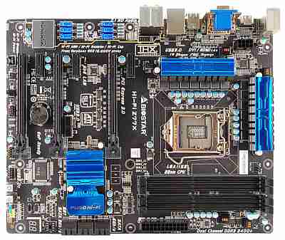 BIOSTAR Hi-Fi Z77X Motherboard