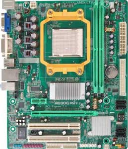 Biostar A690G-M2+ Motherboard, Supports AMD Phenom X4, Athlon 64 X2 Dual-Core /  Athlon 64 FX / Athlon 64 / Sempron processor in the Socket AM2+, AMD 690G chipset, 1 x PCIe x16, 1 x PCIe x1, 2 x 32-bit 33MHz PCI, DDR2, LAN, USB, IDE, SATA2, RAID, Video ( VGA & DVI), Audio, SPDIF, Micro-ATX Form Factor