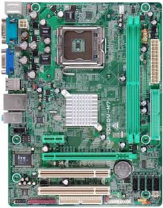 Biostar GF7050V-M7 Motherboard, Supports Intel&reg; Core2 Extreme/ Core2 Quad/ Core2  Duo/Pentium&reg; D/Pentium&reg; 4/Pentium&reg; 400 Series/Celeron&reg; Processor in the Socket LGA 775, NVIDIA GeForce 7050 chipset, 1 x PCIe x16, 1 x PCIe x1, 2 x 32-bit 33MHz PCI, DDR2, LAN, USB, IDE, SATA2, RAID, Video, Audio, SPDIF, Micro-ATX Form Factor