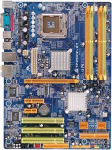 Biostar TP35D2-A7 Motherboard, Supports Intel ® Core2 Quad/ Core2  Duo/Pentium ® D/Pentium ® 4/Pentium ® 400 Series/Celeron ® Processor in the Socket LGA 775, Intel P35 chipset, 1 x PCIe x16, 1 x PCIe x4, 1 x PCIe x1, 3 x 32-bit 33MHz PCI, DDR2, LAN, USB, IDE, SATA2, Audio, SPDIF, ATX Form Factor