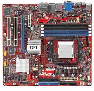DFI Infinity C51PV-M2/G Socket AM2, Athlon 64 FX Motherboard, Nvidia 6150 Chipset, 2000MT/s HyperTransport