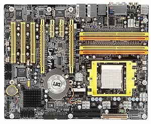 DFI LANPARTY UT CFX3200-DR/G Socket 939 Motherboard, ATI CrossFire Ready, ATI CFX3200 Chipset,
2000 MT/s HyperTransport
