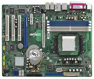 DFI Infinity CFX3200-M2/G Socket AM2, AMD Athlon 64 FX, ATI CrossFire Motherboard, 200MT/s HyperTransport interface