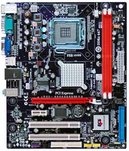 ECS P4M900T-M2 Motherboard, Supports Intel ® Core 2 Quad / Core 2 Extreme / Core 2 Duo / Pentium D / Celeron Processors in the Socket  LGA 775, VIA ® P4M900CD chipset, 1 x PCIe x16, 1 x PCI Express x1, 2 x 32-bit 33MHz PCI, DDR2, LAN, USB, IDE, SATA2, RAID, Audio,  SPDIF, Micro-ATX Form Factor