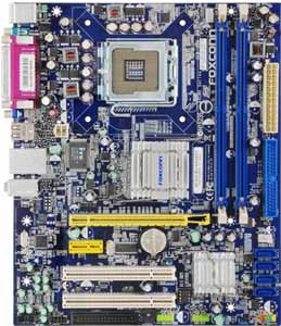 Foxconn 45CMX Motherboard, Supports Intel&reg; Core2 Extreme, Core2 Duo,Pentium&reg; D, Pentium&reg; 4 and Celeron&reg; D processors in the LGA 775 package, Intel&reg; 945GC chipset, 1 x PCIe x16, 1 x PCIe x1, 2 x 32-bit 33MHz PCI, DDR2, LAN, USB, IDE, SATA2, Video, Audio, SPDIF, Micro-ATX Form Factor