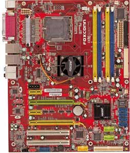 Foxconn 975X7AB-8EKRS2H Motherboard, Supports Intel ® Core2 Quad, Core2 Extreme, Core2 Duo, Pentium ® EE, Pentium ® D, Pentium ® 4, Celeron ® D processors in the LGA 775 package, Intel ® P975X chipset, 2 x PCIe x16, 2 x PCIe x1, 2 x 32-bit 33MHz PCI, DDR2, Dual LAN, USB, IDE, SATA2, RAID, eSATA, Audio, SPDIF, Firewire, ATX Form Factor