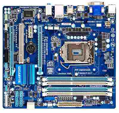 Gigabyte GA-Z77M-D3H-MVP Motherboard