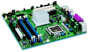 151427533bt07658, Intel  D915GUX Motherboard Socket 775,Pentium,Celeron D,915G Chipset,2 PCI, 2 PCI Express,DDR2,Onboard Audio,Video,Lan,IDE,SATA,Micro ATX, (GW)151427533bt07658