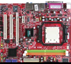 MSI K9AGM2-L Motherboard, Supports 64-bit AMD ® Sempron, Athlon 64 /Athlon 64 X2 processor (Socket AM2), AMD  ® 690V  chipset, 1 PCI-E 16X, 1 PCI-X 1x, 2 PCI, DDR2, LAN, USB, IDE, SATA2,  RAID, Audio, Video, SPDIF, Micro-ATX Form Factor 