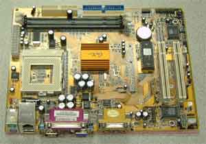 Micro-ATX,Socket-370 , onboard audio, PC-100 and PC-133 memory, LAN, mainboard