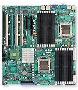 Supermicro H8DME-2 Dual Opteron 2000 Motherboard, Chipset nVidia MCP55 Pro, Integrated Video, Dual Lan, 6 USB, 2x PCI Express x8 slots, 2 PCI-X 64bit 133 Mhz, 2 PCI-X 64bit 100 Mhz, IPMI, DDR2 Up to 64 Gb, IDE, SATA2 RAID, E ATX Form Factor