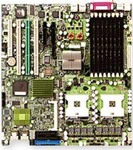 Supermicro X6DH3-G2 Motherboard, Chipset Intel ® E7520 ,2 (x8) PCI-e slots ,1x 64-bit 133MHz PCI-X, 2x 64-bit 100MHz PCI-X, 1x 32-bit 33MHz, DDR2 DIMM Up to 16 GB, Dual LAN, USB, IDE, SATA, SAS Controller, Video, Extended ATX Form Factor