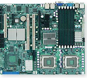 Supermicro X7DVL-L Motherboard, Chipset Intel ® 5000V (Blackford VS),1 (x8) PCI-e slots ,1x 32-bit 33MHz, DDR2 DIMM Up to 16 GB, Dual LAN, USB, IDE, SATA2, Video, Proprietary Form Factor  (24.4cm x 25.4cm)