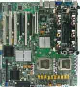 Tyan Tempest i5000PT (S5383WG4NR), Supports up to two Intel ® Xeon ® processors 5000/5100 series; dual-core, Intel ® 5000P chipset, Supports maximum of 64GB of DDR2-533/667/, Quad Ethernet, Four (4) SATA 2.0 ports from Intel ESB2, LSI 1068E SAS controller