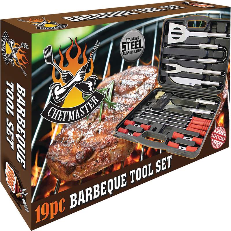 Chefmaster™ 19pc Barbeque Tool Set