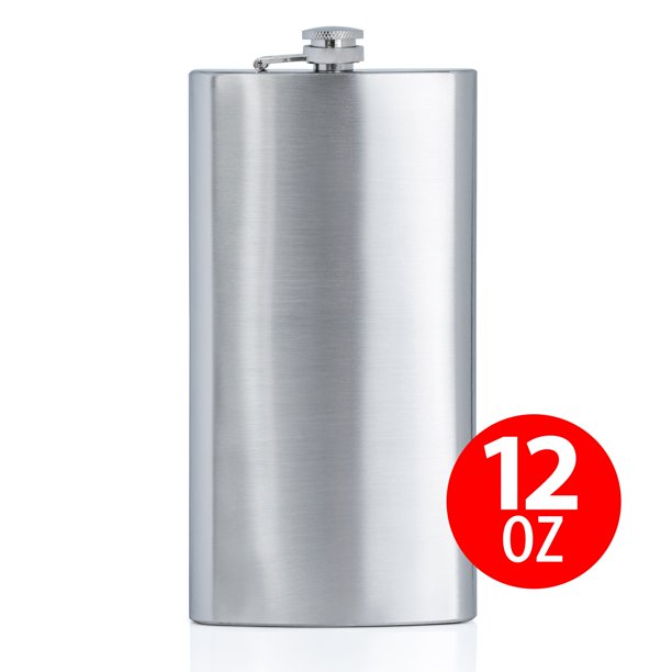 12oz Stainless Steel Flask