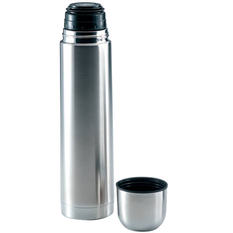Steel Thermos with Push Button Pour Valve 