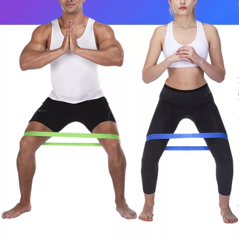 Resistance Bands - 5 Piece Set - Home Gym - Exercise Fitness Bands - Strength Training Bands