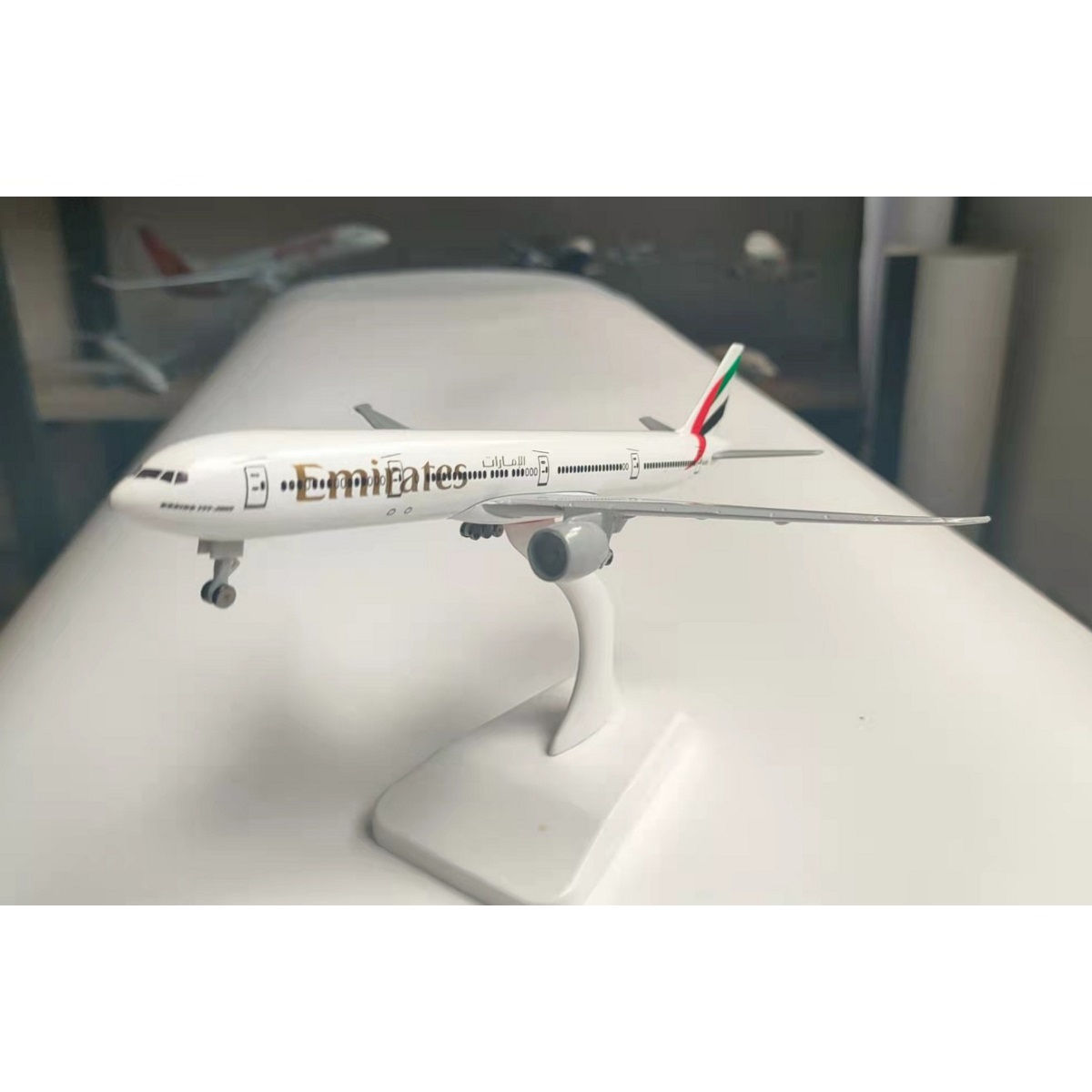 Emirates Airlines Airbus A380 Replica Toy Model with Stand