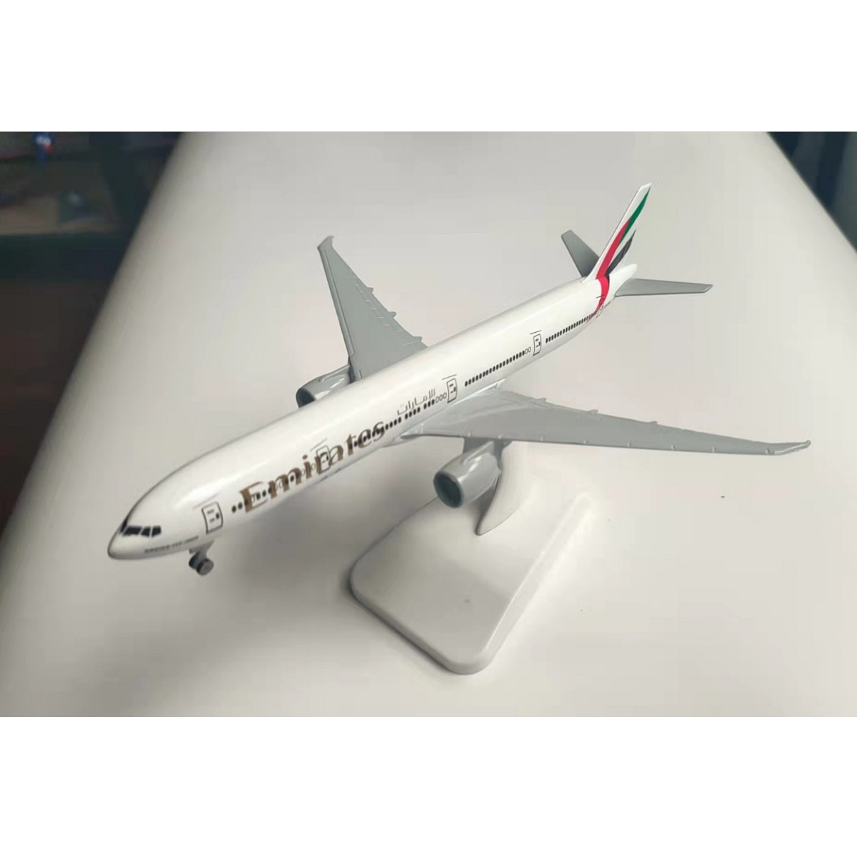 Emirates Airlines Airbus A380 Replica Toy Model with Stand